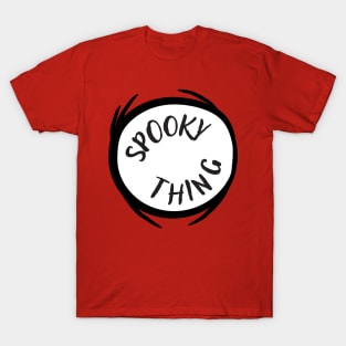 Spooky Thing Red Emblem Gift T-Shirt
